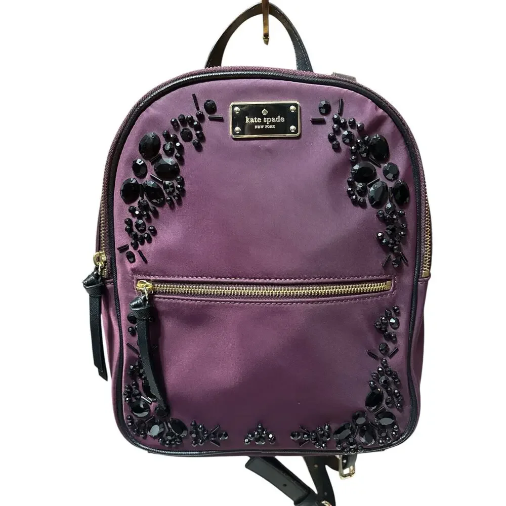 Kate Spade Wilson Road Embellished Small Backpack with COA